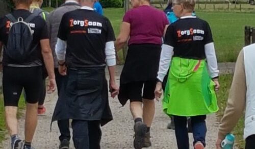 Enthousiaste wandelbegeleiders vertellen